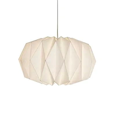 Origami Ceiling Lampshade Nordic Style Paper Lantern Shade Creative Decorative Light Cover for Living Room Decor