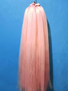 Rambut Cemara Warna Pink Rambut Sambung Rambut Cemara Tanpa Tulang Rambut Synthetic Various Hair Accessories