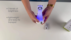 bbluv - Koon - 2in1 Silicone Flashlight & NIght light ไฟฉาย ไฟอ่านหนังสือสำหรับเด็กซิลิโคน ไฟกลางคืน