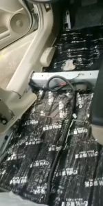 แผ่นแดมป์ในรถ แดมป์ประตู แผ่นแดมป์ 1ม้วน 46x320เซน หนา2.2 มิล ฉนวนกันเสียงรถ แผ่นแดมป์เสียง แผ่นแดมป์รถยนต์ แบบมีฟอยล์ แดมป์หลังคา แดมป์ซุ้มล้อ แผ่นแดมรถยนต์ แดมป์กันเสียง แผ่นแดมป์ประตู แดมป์รถยนต์ แผ่นซับเสียงรถ แผ่นลดเสียง