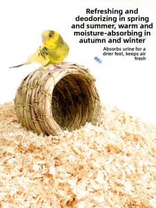 XIANGCAI | Parakeet Breeding Wood Shavings Bedding Winter Warmth