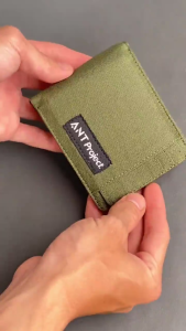 Rubyshop.id - Dompet Lipat Pria + Extra Slot Card Wallet Black