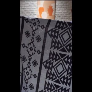 Multifunction Throw Blanket Monochrome/Selimut Cover Sofa Alas Lantai Alas Piknik Taplak Meja Walldecor Tapestry Alas Camping