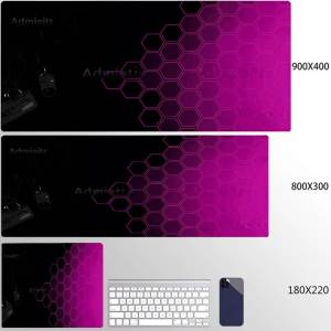 Bandai | Hexagon Large Gaming Mousepads Design Mouse Pad Computer Mousepad Desk Mat 90x40cm Desk Pads For PC Keyboard Mats Table Rug Xxl