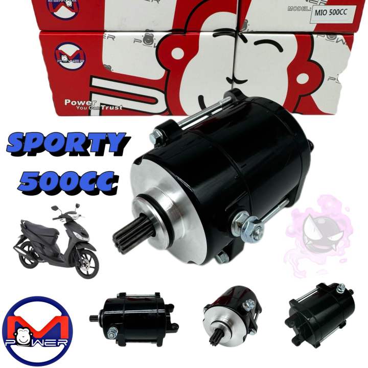 M.POWER STARTER MOTOR MIO SPORTY 500CC（FOR MIO SPORTY / SOULTY / AMORE）