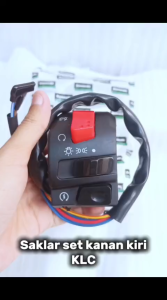 Saklar Set Kiri Kanan Kawasaki KLX New - Tombol Starter Dim Sen Klakson Stop Engine