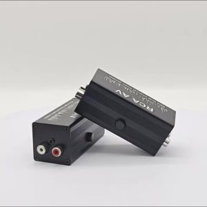 Audios Looping Isolat RCA Audio Isolator Car Audio Current Sound Canceller Bottom Noise Reduction Common Ground Pass Filter