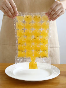 Disposable Ice Tray Bag Self-Sealing Home Use Creative Sealed Ice Making 50 Pieces Come with Funnel Kitchen Cooking Tools