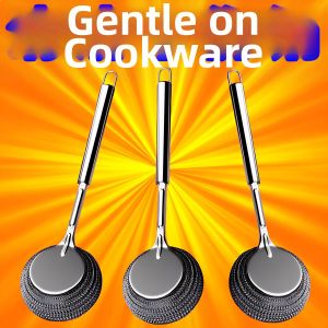 PISSA | Non-damaging Kitchen Stainless Steel Cleaning Brush