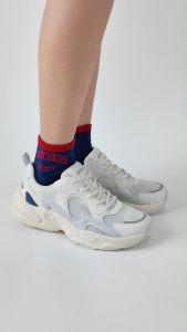 Skechers รองเท้าผู้หญิง Bobs Bamina 2 Shoes - 117364-WBKS (ชุดเครื่องประดับสีขาวเกลือและมือ รองเท้ากับ Memory Foam)