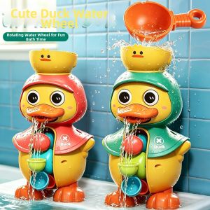 WANWEI | Duck Water Toy Windmill Bathtub Wall Mounted Playset