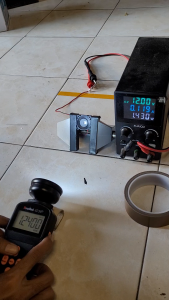 Kipas Biled Projie 3cm x 3cm Kipas DC Kotak 30mm x 30mm Kipas High Speed Brusless Ball Bearing DIY Pendingin Led Lampu Sorot Tembak Proji Projector DRL Tahan Hujan