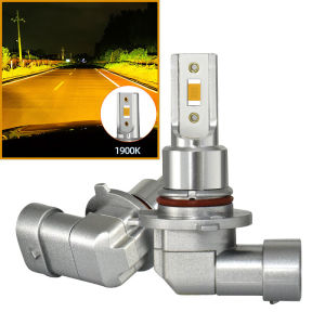 Plug & Play H11 H8 H9 H16 1900K 3200K 6000K 8000K Amber Golden Yellow White Blue 9005 9006 H10 LED for Car Front Fog Lights Bulb