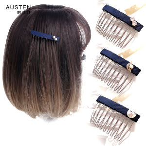 Adult Womens Metal Hair Comb Anti-Slip Hair Accessories Side Bangs Updo Stylish Versatile Hair Accessories Korean Style