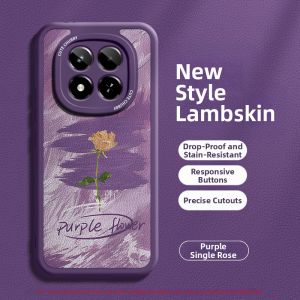 Full Cover Shockproof Protective Case for Redmi Note 15/15 Pro Premium Lamb Leather