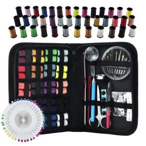 1 Set Portable Sewing Kit Box Household Sewing Tools Sewing Kit Set Sewing Tools Set Household Goods