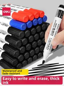 deli | Non-toxic Dual-Use Marker Easy Erasable