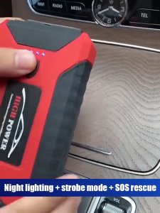 🐻DAILY2U🐻 99800Mah Car Powerbank Jumper Starter with Air Pump Tyre Car Emergency jumper powerbank with air pump jumper kereta Portable USB Charger 12V Car Jumper Emergency Start Power