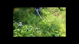 REAIM เครื่องตัดหญ้า รุ่น 2จังหวะ เครื่องยนต์เบนซิน สะพายบ่า ฆ่าหญ้า เครื่องตัดหญา กำจัดวัชพืช เก็บปลายทางหวะ กระบอก