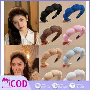 Fried Dough Twists headdress swan hair band Soft High Sponge Cloud Mass Headwear Hairbands