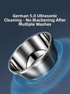 Food Grade 316 Stainless Steel Basin Thickened Home Kitchen Egg Beating Dough Making Rice Washing Vegetable Basin Soup Bowl Set