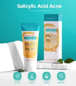 Salicylic Acid Facial Cleanser: Amino Acids for Oil Skin Control & Acne Treatment