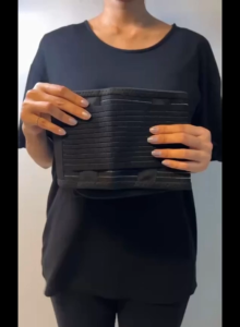 เข็มขัดพยุงหลังแบบมินิ MINI BACKSUPPORT สินค้างานไทย