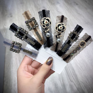 Elegant Korean Style Side Hair Clip Sweet Baby Breath Hair Accessory Retro Vintage Hairpin Fresh out Fashion Jewelry