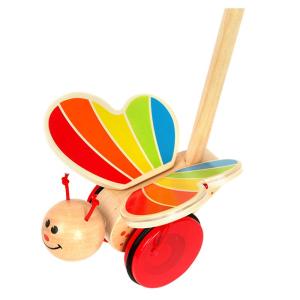 Hape | Toddler Push Cart Toy for 1-3 Years Old