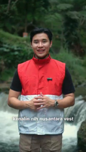 Larisko Rompi Nusantara Gratis Sablon Logo/Nama