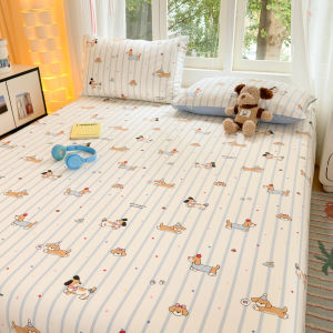 Kiss Dear | Cute 100% Cotton Single Bed Sheet