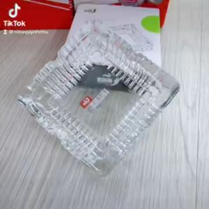 Gạt tàn thuốc lá Thủy Tinh DELI GLASSWARE hộp để tàn thuốc lá bằng thủy tinh sang trọng nhiều mẫu đẹp
