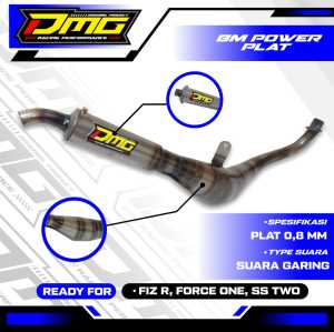 KNALPOT FIZ R KOLONG BM POWER PLAT SUARA SUPER GARiNG