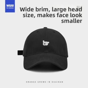 NOTHAVEORANGE | Retro Wide Brim Hat Face Slimming