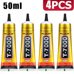 LOOLIFL | T-7000 Phone Adhesive Waterproof Flexible Bonding Glue for Phone Screen Fix Electronics Rhinestone Rhinestone Jewelry Craft .