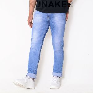Celana Jeans Panjang Pria Orjin Saku Bordir Stretch Denim Melar Tebal Slimfit Skinny Size S-XL