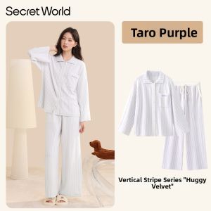 Secret World | Fleece Lined Winter Womens Outdoor Wearable Pajama Set