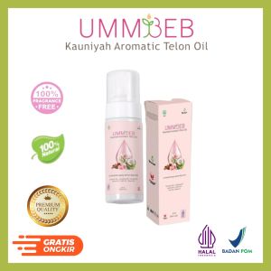 UMMIBEB - Kauniyah Aromatic Telon Oil - Minyak Telon - After Bath Oil - Essential Oil - Minyak Balur - Meredakan Gatal - Ibu Bayi Anak Remaja Dewasa - Rose Oil - Terapi - Original by Ummu Balqis - Kauniyah Oil