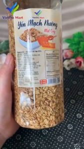 Yến Mạch Nướng Mật Ong Thơm Giòn 500g - Viettin Mart