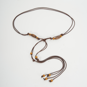 BILLI ZILLY | Vintage Ethnic Style Braided Thin Waist Belt