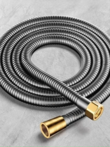 Universal G1/2" Shower Hose 304 Stainless Steel High-Purity Copper Fittings Explosion-Proof 11MM ID Anti-Tangle Bathroom Accessories