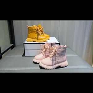 SENMA Korean Boots For Kids Girls Rubber Shoes Printed Bota Fashion Baby Boots 1 To 5 Years Old