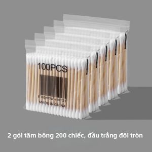 Tăm Bông Hai Đầu 2000 Cây
