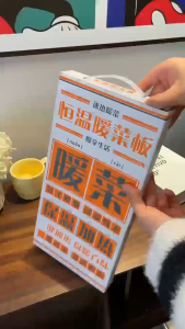 Electric Food Warming Tray Food Warming Tray Long Lasting Warming Plates Fast Heating Food Warmer Tray for Home Dinner Plate