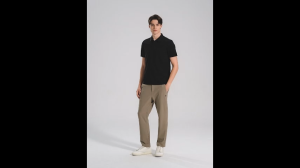 FILA CORE LIFESTYLE BLUE ART BRERA Men Polo T-shirt (Black)