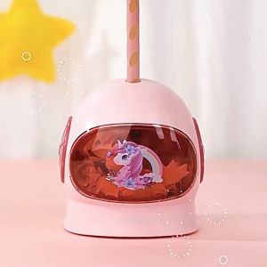 Paket Set Alat Tulis Elektrik / Electric Stationery Set / Elektrik Rautan Penghapus Vacuum Pensil Lucu Astronot Imut