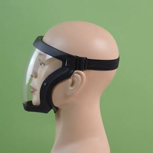 Full Face Shield / Masker Pelindung / Face Shield Transparent Safety Mask With Filthers / Masker las