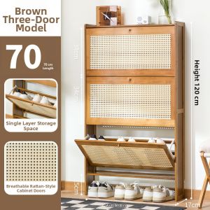 Slim High Capacity Space-saving Easy Storage Shoe Cabinet