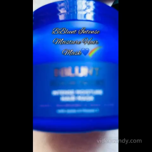 BBLUNT Intense Moisture Hair Mask with Jojoba Oil & Vitamin E for Nourished & Shiny Hair - 250 g