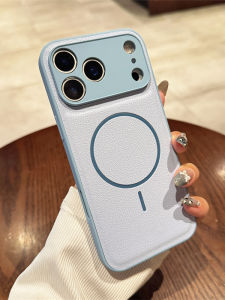 Magnetic New Full Cover Premium Simple Leather Phone Case